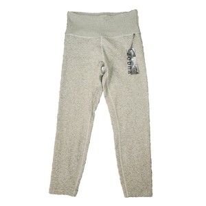 Zobha Womens capri ankle leggings H Vetiver Green size L Nwt